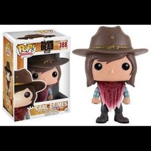 The Walking Dead Carl Grimes POP Television